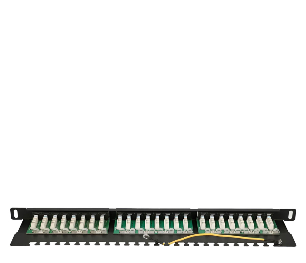 Extralink Patchpanel 24 porty 0.5U CAT6 UTP EX.9663 - 1323252 - zdjęcie 5